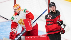 McTavish scores two as Canada tops Russia in World Junior tune-up