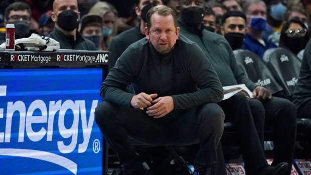 Nick Nurse , The Canadian Press Nick Nurse