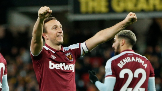 Mark Noble, The Canadian Press Mark Noble