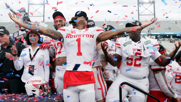 Houston celebrates, The Canadian Press Houston celebrates