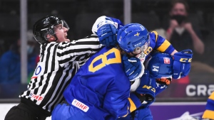 Sweden D Loof suspended one game for hit to head