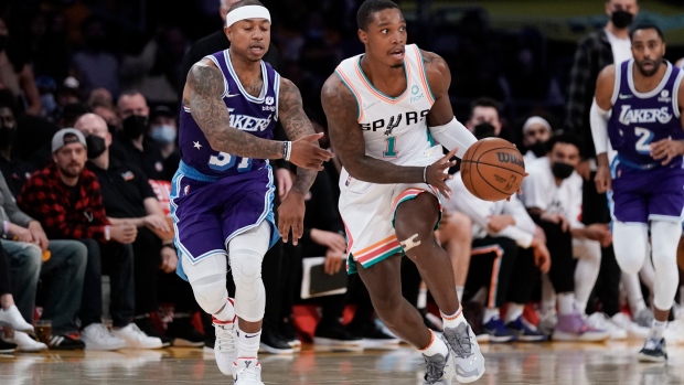 Isaiah Thomas Lonnie Walker IV, The Canadian Press Isaiah Thomas Lonnie Walker IV