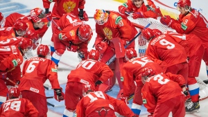Russia forfeits game vs. Slovakia after positive test