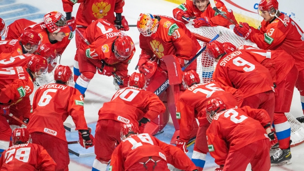 Team Russia at 2022 World Juniors