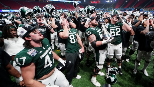 Michigan State Celebrate, The Canadian Press Michigan State Celebrate