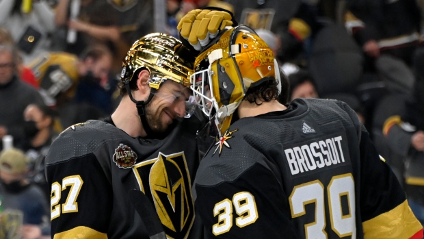 Shea Theodore Laurent Brossoit, The Canadian Press Shea Theodore Laurent Brossoit
