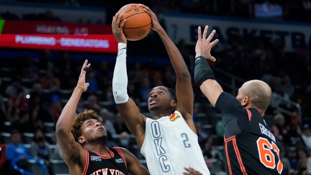 Shai Gilgeous-Alexander on defeating the Raptors on the Road