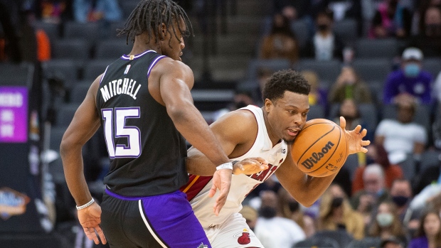 Davion Mitchell and Kyle Lowry