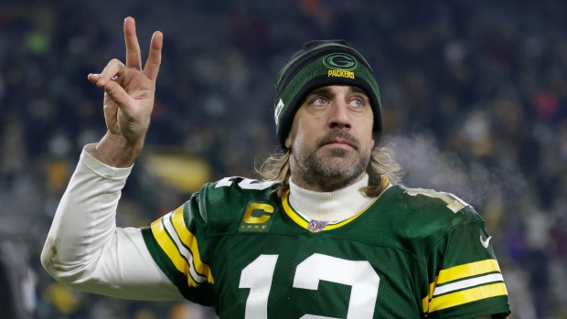 Aaron Rodgers, The Canadian Press Aaron Rodgers