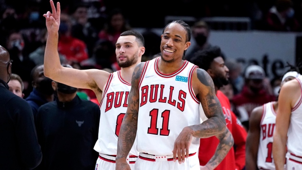 Zach LaVine DeMar DeRozan, The Canadian Press Zach LaVine DeMar DeRozan