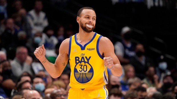 Steph Curry, The Canadian Press Steph Curry