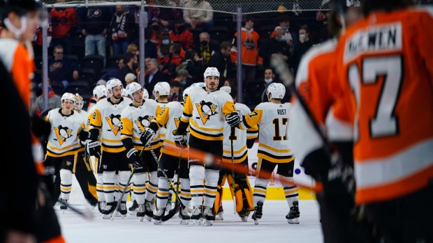 Pittsburgh Penguins celebrare, The Canadian Press Pittsburgh Penguins celebrare