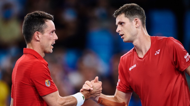 Roberto Bautista Agut and Hubert Hurkacz