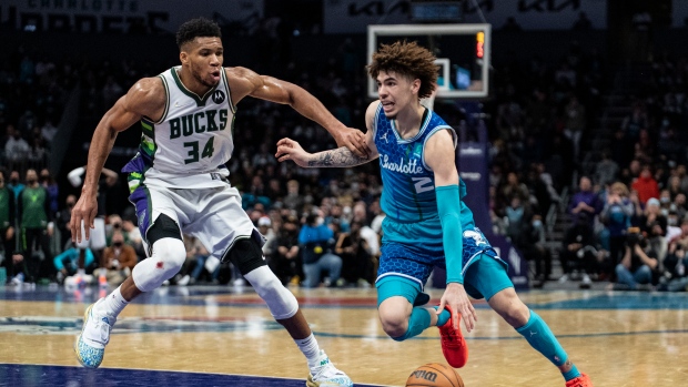 LaMelo Ball, Giannis Antetokounmpo