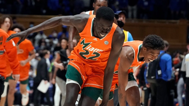 Deng Gak (22) Kameron McGusty, The Canadian Press Deng Gak (22) Kameron McGusty