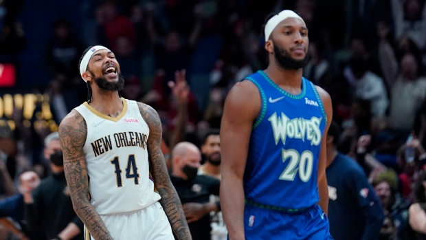 Brandon Ingram Josh Okogie , The Canadian Press Brandon Ingram Josh Okogie