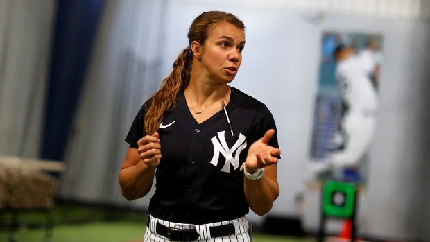 Rachel Balkovec, New York Yankees/Getty Images Rachel Balkovec