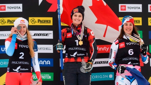 Deep Canadian ski cross team races a World Cup at home ahead of Beijing Article Image 0
