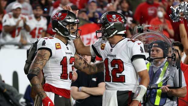 Mike Evans Tom Brady, The Canadian Press Mike Evans Tom Brady