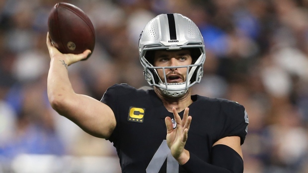 Derek Carr, The Canadian Press Derek Carr