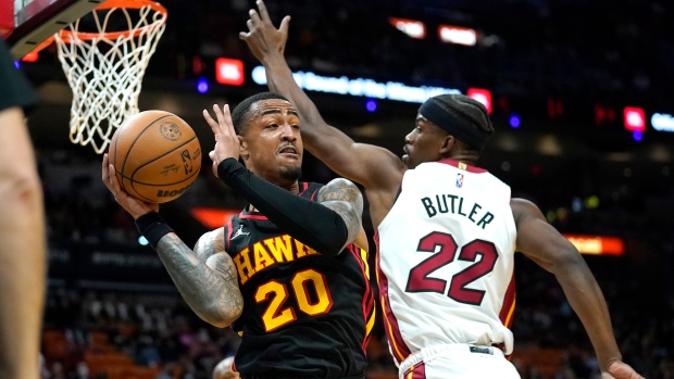 John Collins and Jimmy Butler