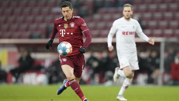 Robert Lewandowski, The Canadian Press Robert Lewandowski