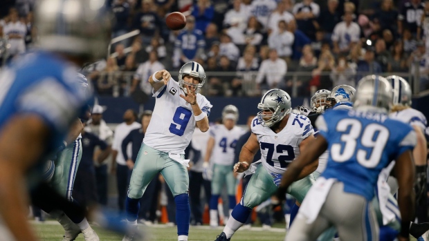 Tony Romo, The Canadian Press Tony Romo