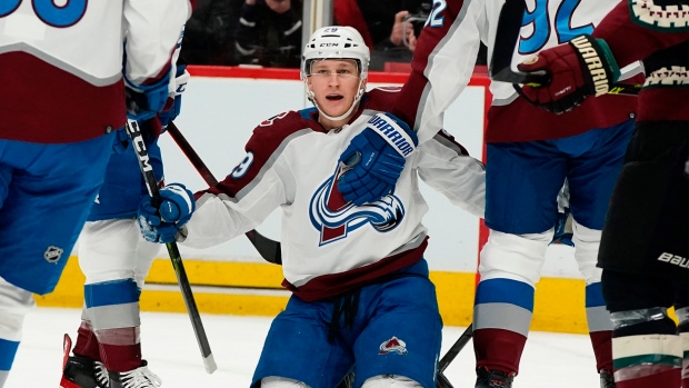 Colorado Avalanche's Nathan MacKinnon, The Canadian Press Colorado Avalanche's Nathan MacKinnon