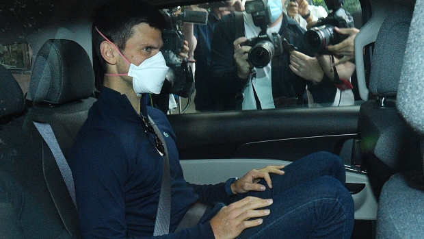 Novak Djokovic, The Canadian Press Novak Djokovic