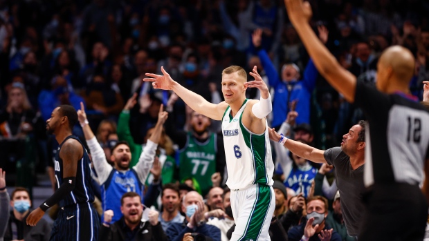 Kristaps Porzingis, The Canadian Press Kristaps Porzingis