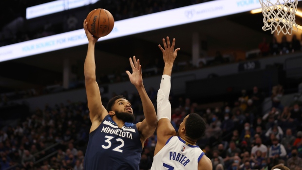 Karl-Anthony Towns, The Canadian Press Karl-Anthony Towns