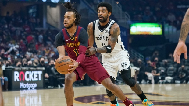 Darius Garland and Kyrie Irving