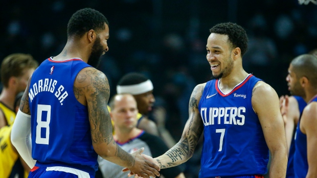 Amir Coffey Marcus Morris Sr., The Canadian Press Amir Coffey Marcus Morris Sr.