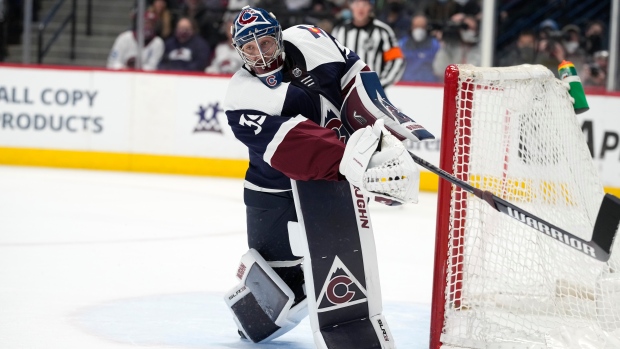 Pavel Francouz makes 46 saves in Avalanche overtime win over Carolina  Hurricanes