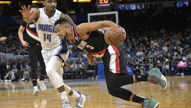 Trail Blazers top Magic in McCollum's return from collapsed lung