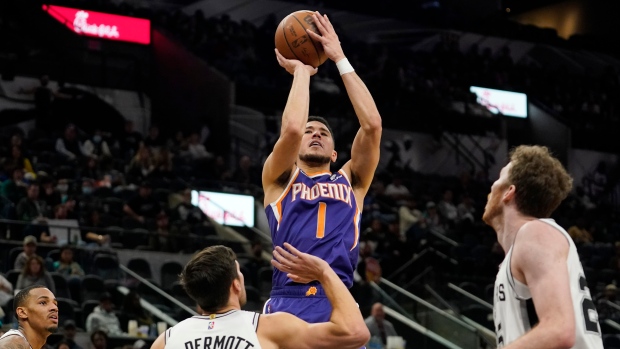 Devin Booker, The Canadian Press Devin Booker