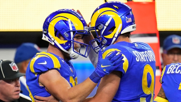 Cooper Kupp Matthew Stafford, The Canadian Press Cooper Kupp Matthew Stafford