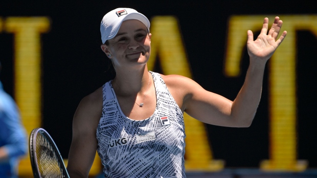 Ash Barty, The Canadian Press Ash Barty
