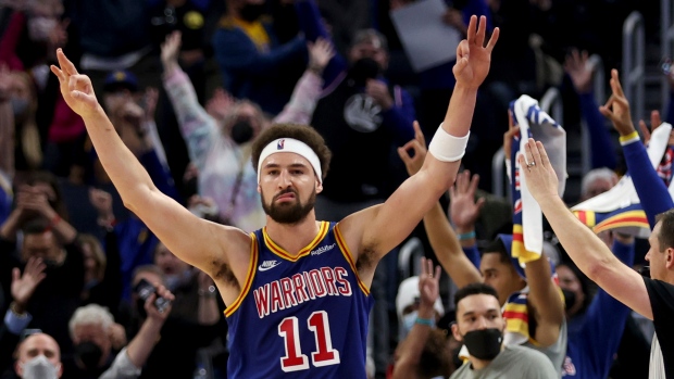 Klay Thompson, The Canadian Press Klay Thompson
