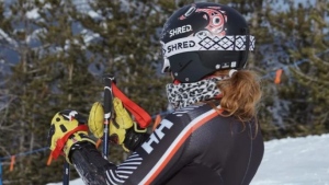 Canadian skier Gray honours First Nations with helmet designed by Shuswap artist