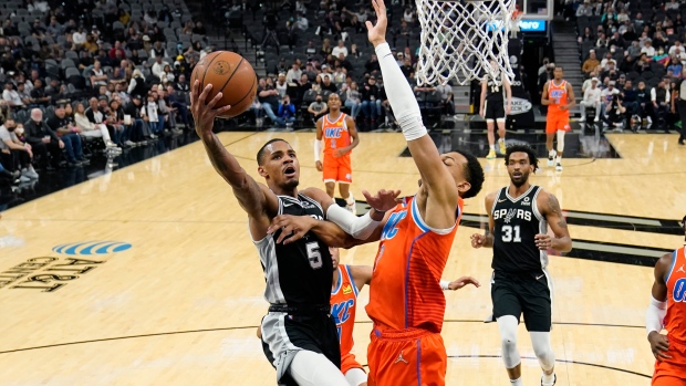 Dejounte Murray Darius Bazley, The Canadian Press Dejounte Murray Darius Bazley