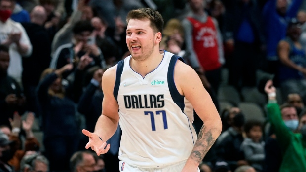 Luka Doncic , The Canadian Press Luka Doncic