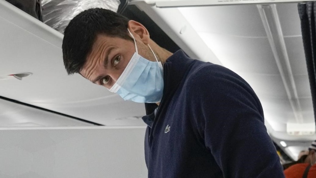 Novak Djokovic, The Canadian Press Novak Djokovic