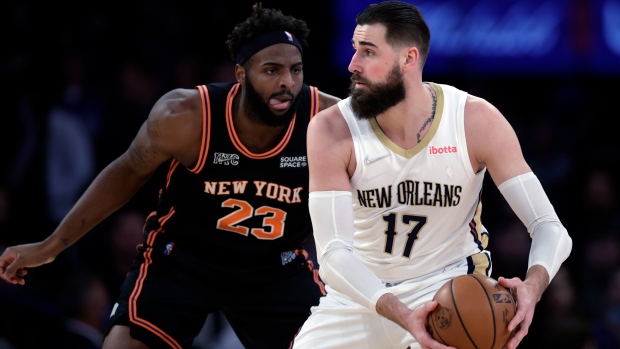 Jonas Valanciunas Mitchell Robinson, The Canadian Press Jonas Valanciunas Mitchell Robinson