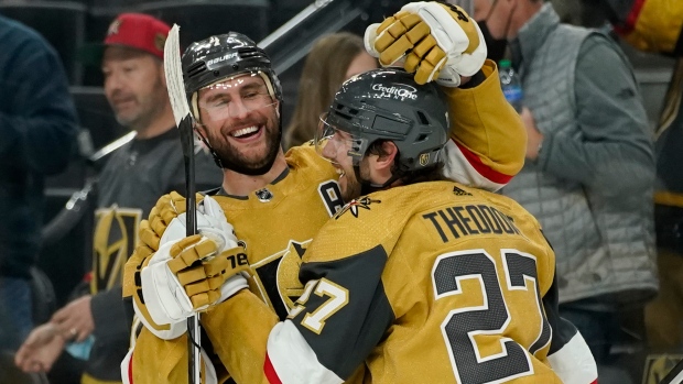 Alex Pietrangelo Shea Theodore, The Canadian Press Alex Pietrangelo Shea Theodore