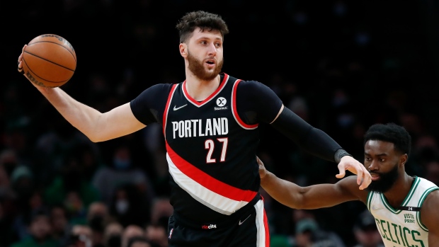 Jusuf Nurkic Jaylen Brown, The Canadian Press Jusuf Nurkic Jaylen Brown