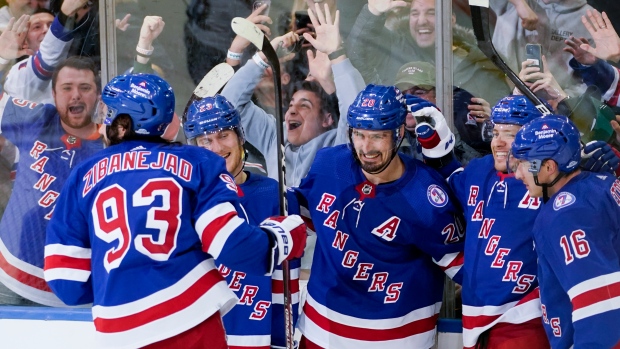 Rangers captain Jacob Trouba tears up talking about wife Kelly