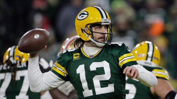 Aaron Rodgers , The Canadian Press Aaron Rodgers