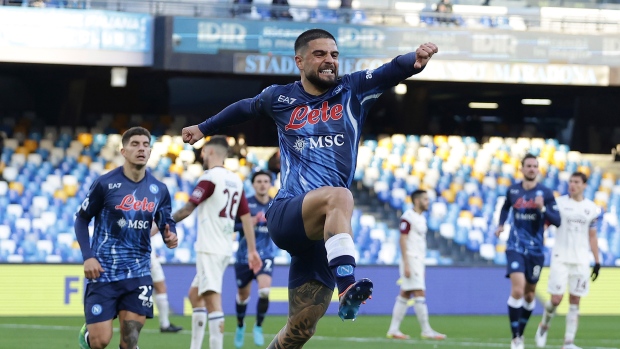 Insigne, Napoli beat Salernitana to go 2nd ahead of Milan-Juventus