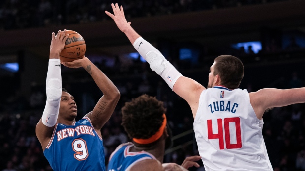 RJ Barrett Ivica Zubac, The Canadian Press RJ Barrett Ivica Zubac